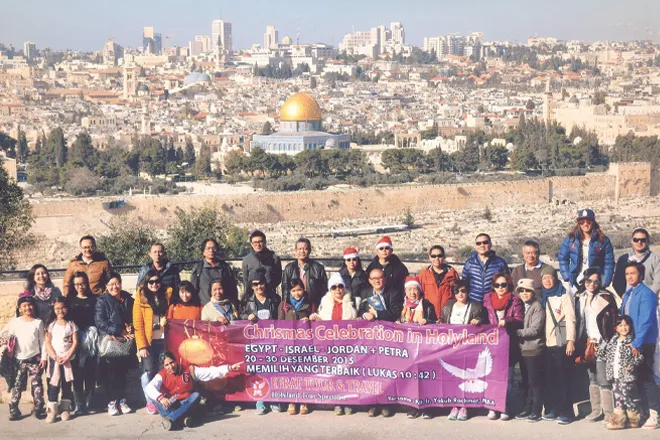 Tour ke Israel Gallery 20 - 30 Desember 2015 3 bukit_zaitun_israel