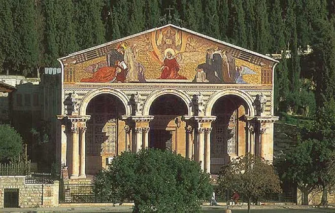 Artikel Ziarah Artikel Holyland Tour - Getsemani - Gereja Segala Bangsa 1 church_of_all_nations