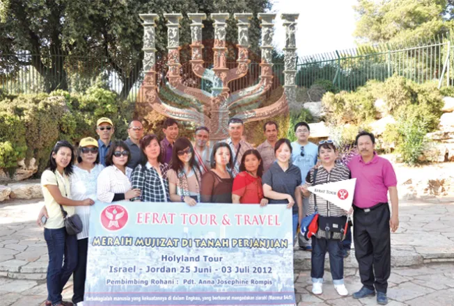 Tour ke Israel Gallery Bersama Group Tiki JNE  2 holyland_tour