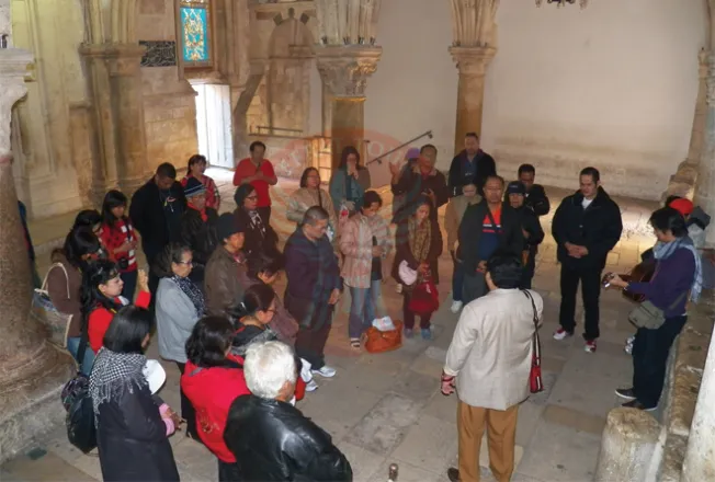 Tour ke Israel Gallery Upper Room 1 holyland_tour