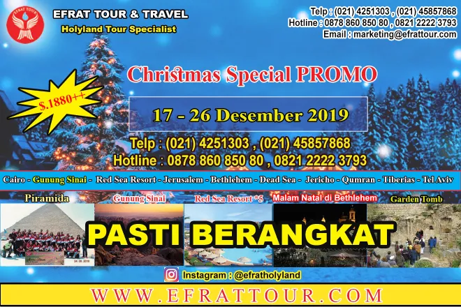 HOLYLAND TOUR Tour Ke Israel 17-26 Desember 2019 Special PROMO NATAL 1 holyland_tour_17_26_desember_2019