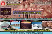 HOLYLAND TOUR Holyland Tour 12 - 23 Februari 2019 by ETIHAD AIRWAYS Mesir - Israel - Jordan + Bermain Salju di Hermon + Red Sea *5 Resort + PETRA 