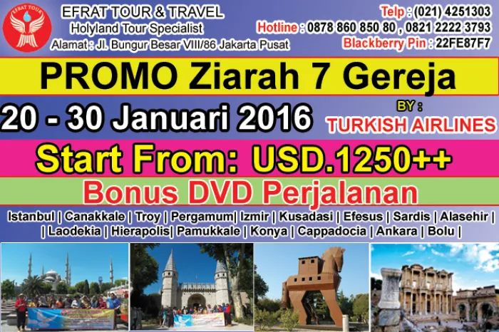 TOUR KE TURKI Tour Ke Turki  20 - 30 Januari 2016 ziarah 7 gereja PROMO by TURKISH AIRLINES 1 tour_asia_kecil_turki