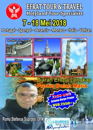ZIARAH EROPA Ziarah Eropa Katolik Lengkap 7 - 18 Mei 2018 Fatima-Lourdes-Roma (PROMO BULAN MARIA) 1 ziarah_eropa_7_18_mei_2018