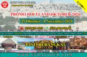 HOLYLAND TOUR Holyland Tour Ke Israel 25 Oktober - 4 November 2024 Mesir - Israel - Jordan + Petra (PROMO HOLYLAND OKTOBER)