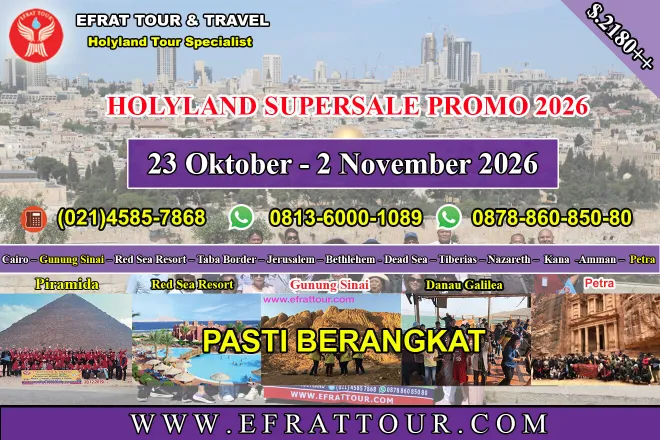 HOLYLAND TOUR Holyland Tour 23 Oktober - 2 November 2026 Mesir - Israel - Jordan + Petra (SUPERSALE PROMO) 1 ~dl/2026/2/14/holyland_tour_23_oktober__2_november_2026