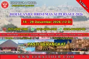 HOLYLAND TOUR Holyland Tour 18-29 Desember 2026 (12 Hari) Mesir - Israel - Jordan + Petra PROMO SPECIAL NATAL