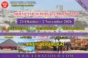 HOLYLAND TOUR Holyland Tour 23 Oktober - 2 November 2026 Mesir - Israel - Jordan + Petra (SUPERSALE PROMO)
