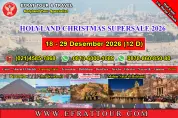 HOLYLAND TOUR Holyland Tour 18-29 Desember 2026 (12 Hari) Mesir - Israel - Jordan + Petra PROMO SPECIAL NATAL